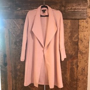 tahari open front coat